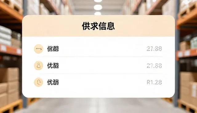 中小企业如何高效利用产品供求信息